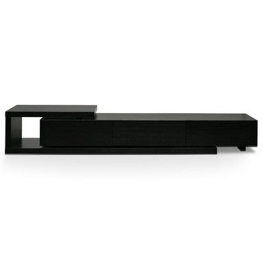 James Lowline 2.4-3.07m Entertainment TV Unit - Full Black
