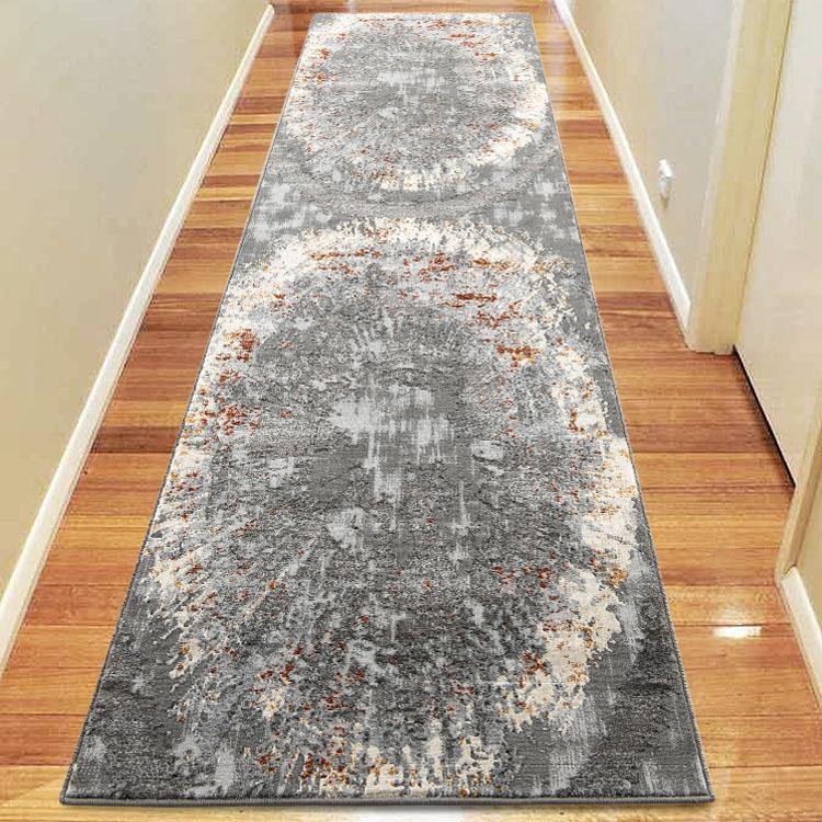 Saray Rugs Lotus Grey Hallway Runner 2728
