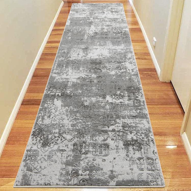Saray Rugs Lotus Grey Hallway Runner 2729