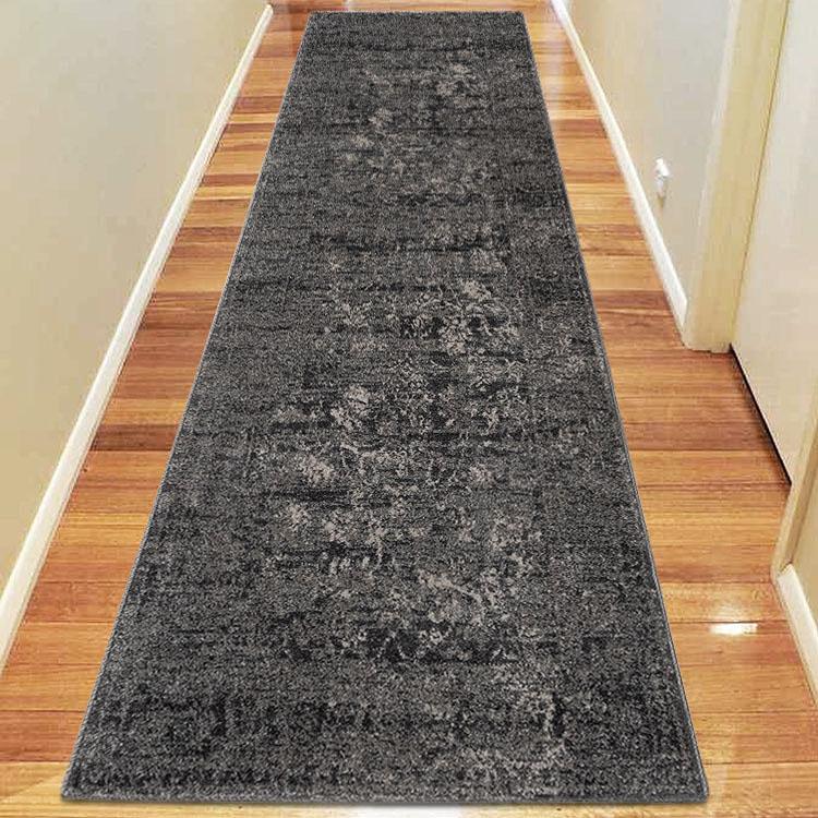 Saray Rugs Odessa Grey Hallway Runner ODES801501936GRE