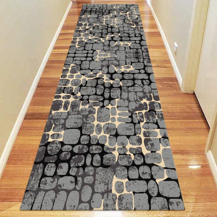 Saray Rugs Ruby Grey Hallway Runner ruby801502013gre