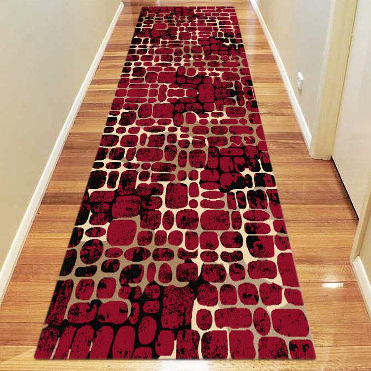 Saray Rugs Ruby Red Hallway Runner ruby801502013red
