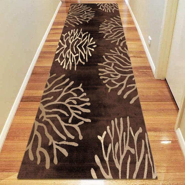 Saray Rugs Ruby Brown Hallway Runner ruby801502116bro