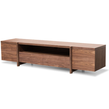 Samuel Lowline 2.1m Entertainment TV Unit - Walnut