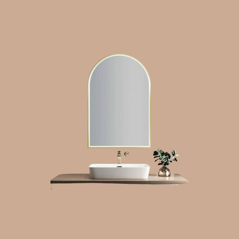 bathroom mirror
