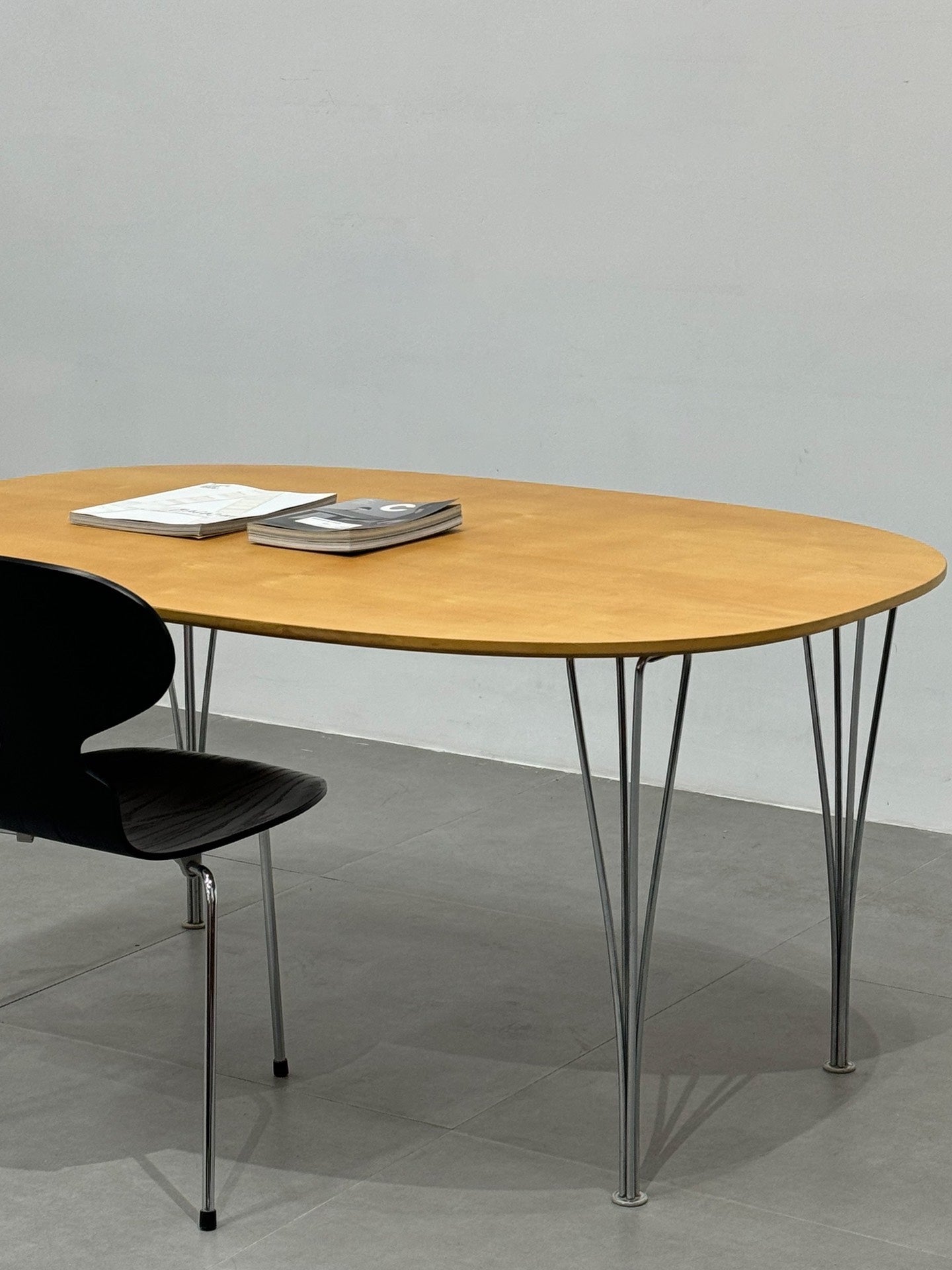 Super-Elipse Dining Table by Piet Hein and Bruno Mathsson