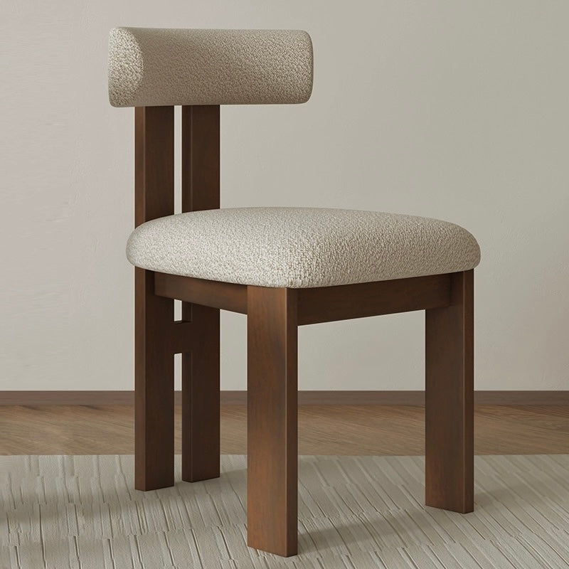 Vintage solid wood dining chair French