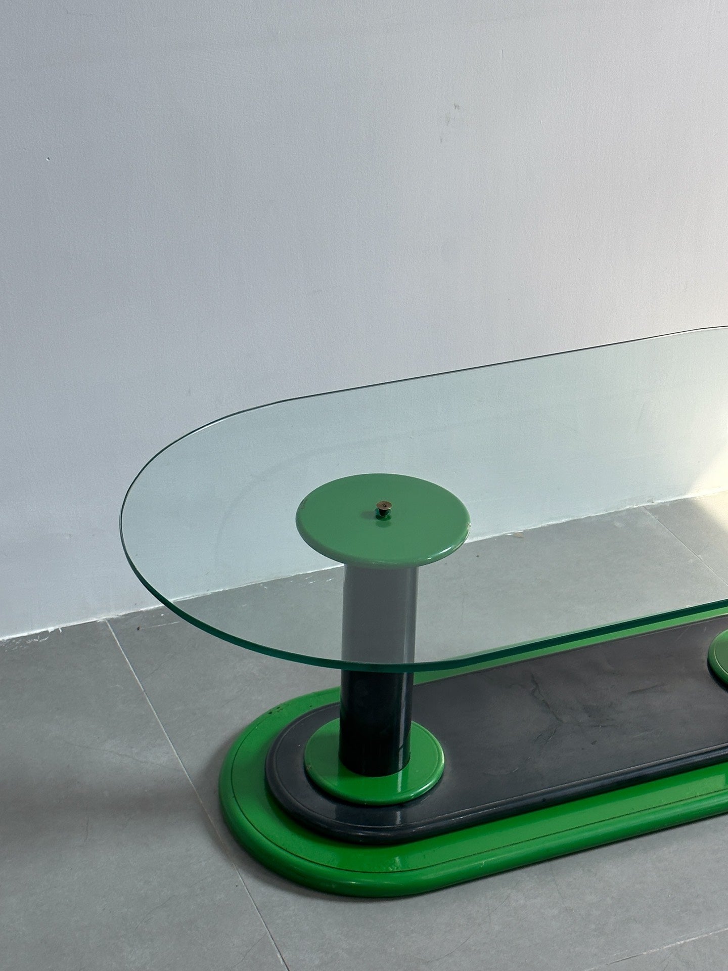 Metal Coffee Table with Glass: MCTG by Casala