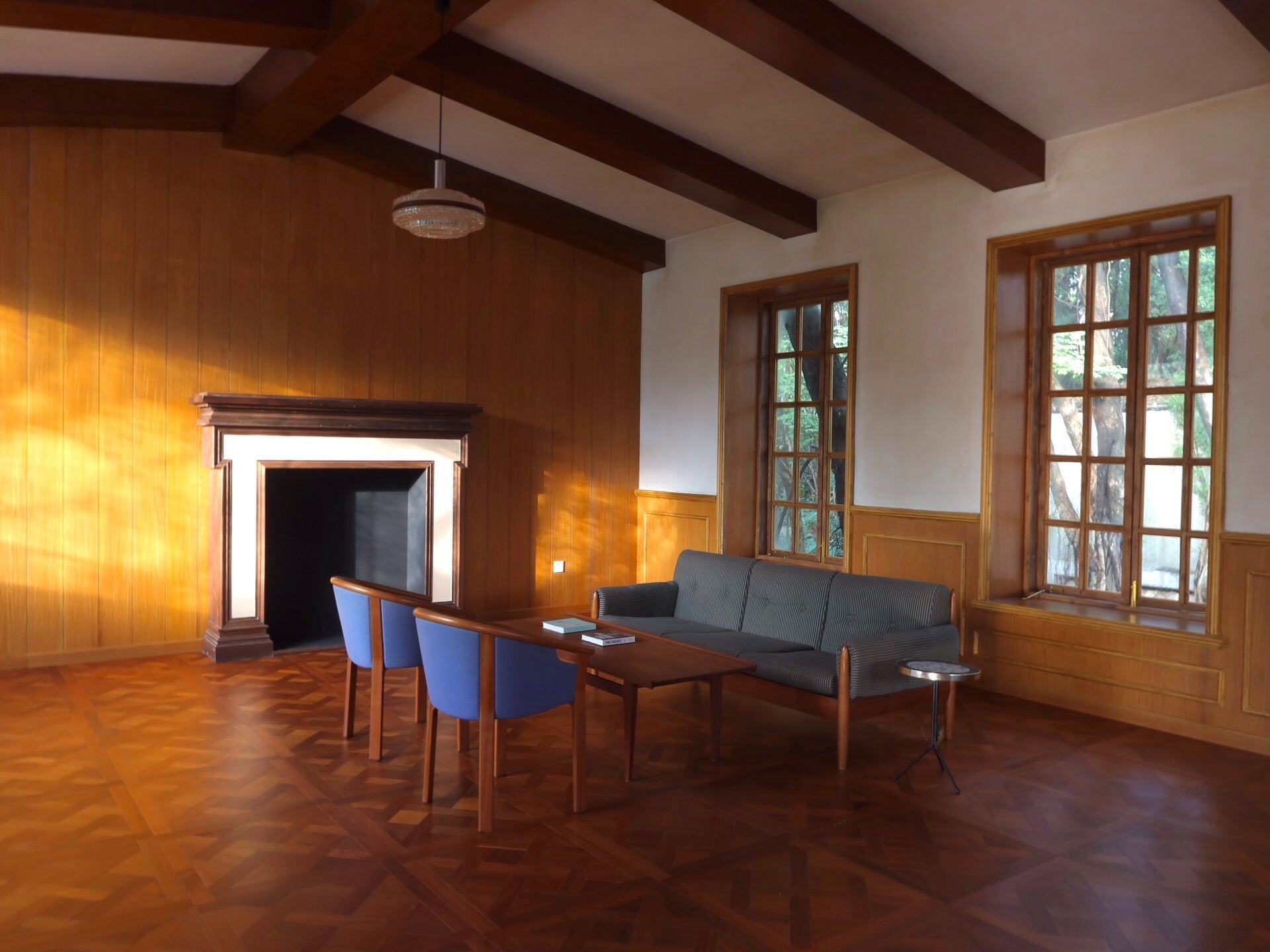 Teak Dining Chairs Inspired by Wine Barrel Design