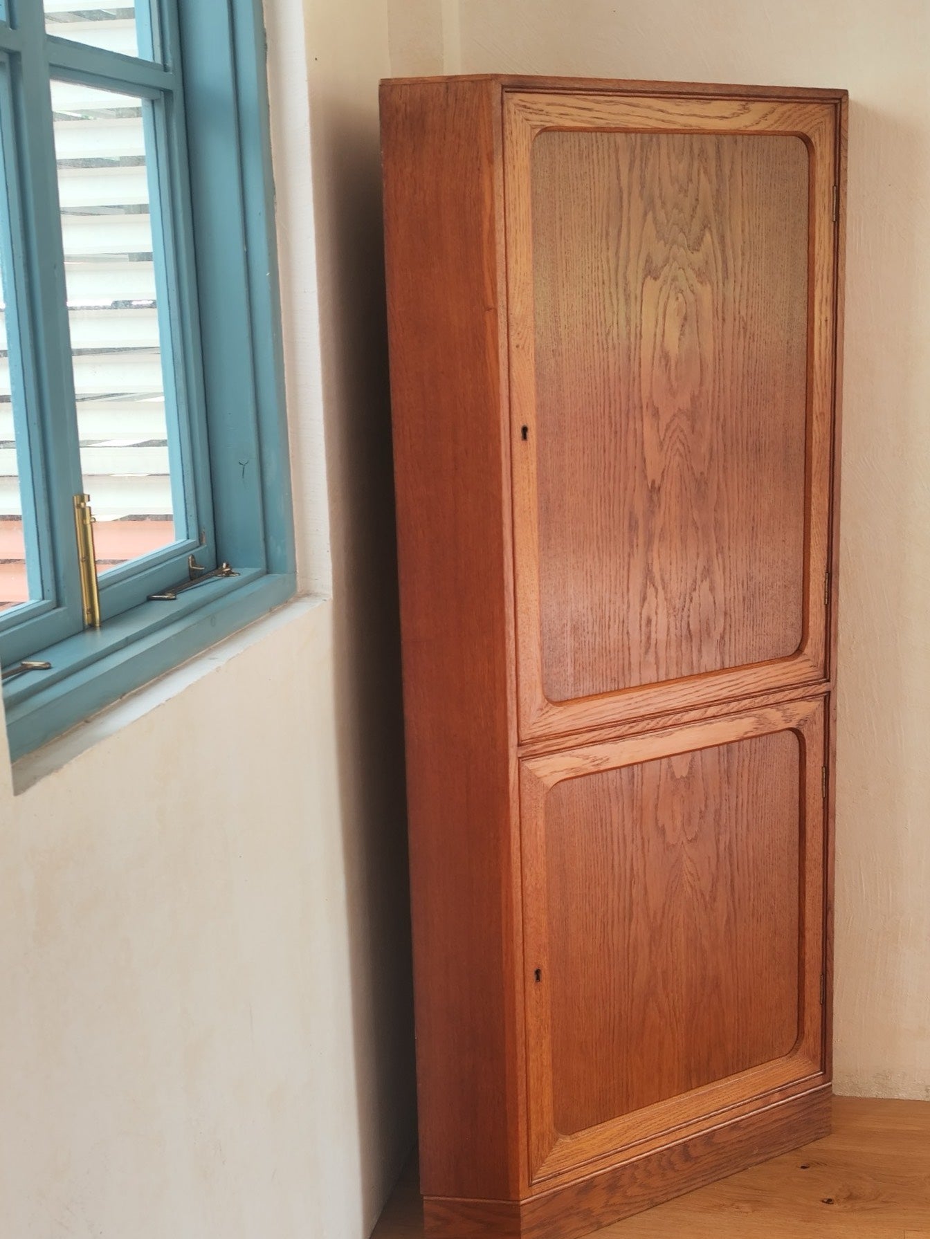 Teak Swivel Cabinet by Skovby