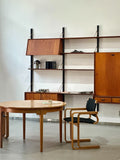 Dutch-Made Bookcase Wall Shelf System by Lous Van Teeffelen