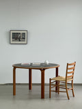 Danish Round Dining Table: DRDT by Rud Thygesen & Johnny Sorensen