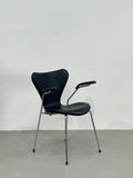 Vintage Danish Classic Designer Armchair No 7 by Arne Jacobsen