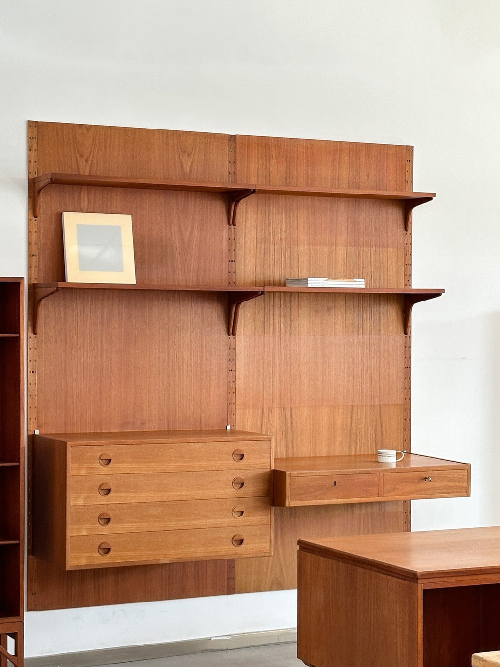 Danish Classic Wall Shelf Bookcase: DCS by Thygesen&Sørensen