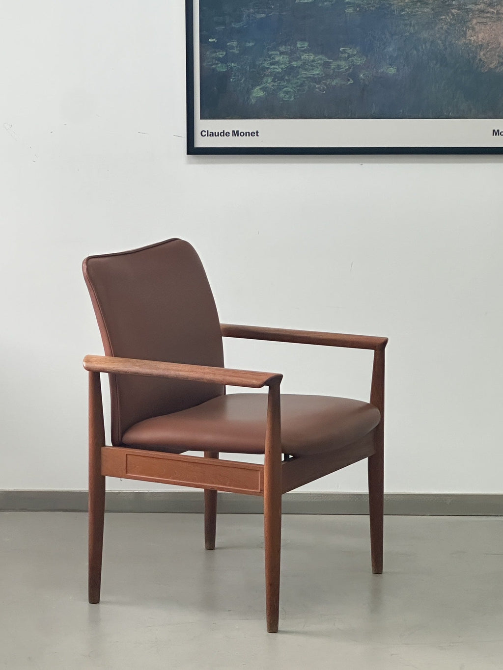 Office Chair Diplomat Chair Model 209 by Finn Juhl