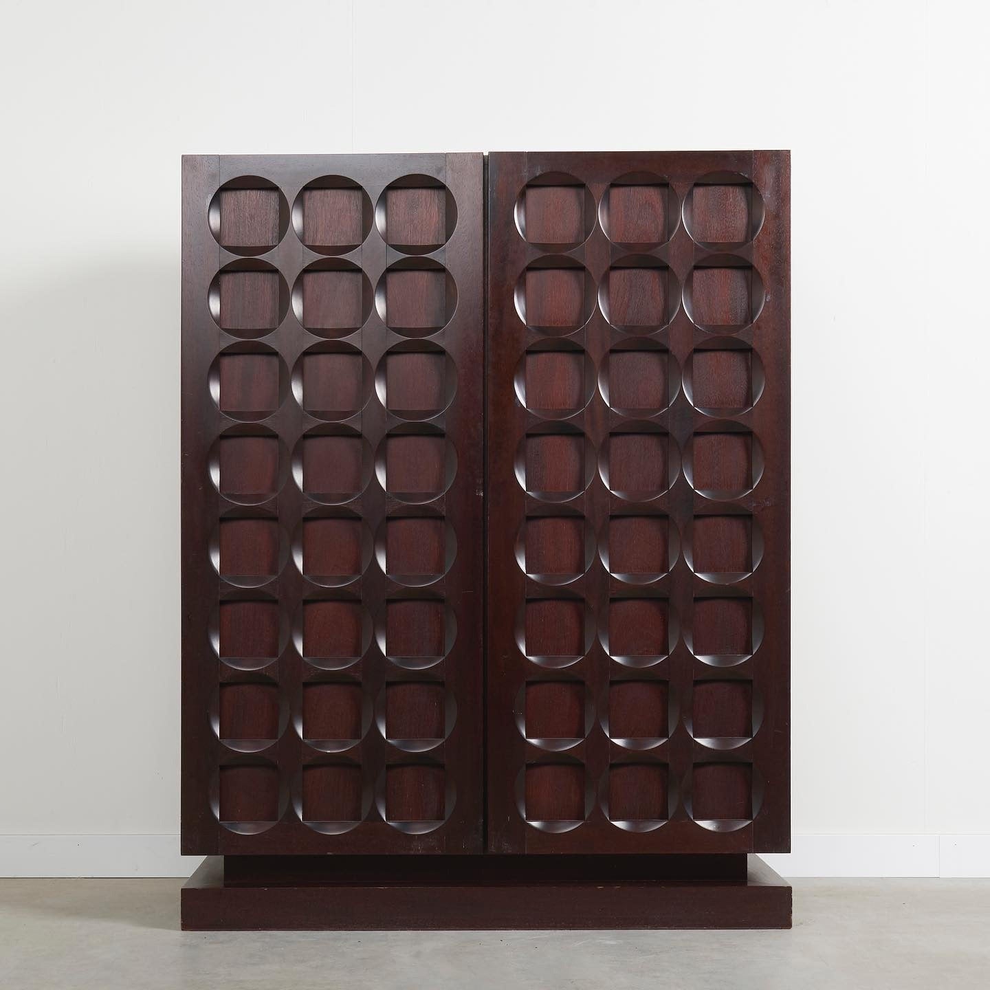 Vintage Wine Cabinet Storage Side Cabinet by Denmark Belgium