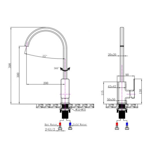 IVANO Series Kitchen Mixer