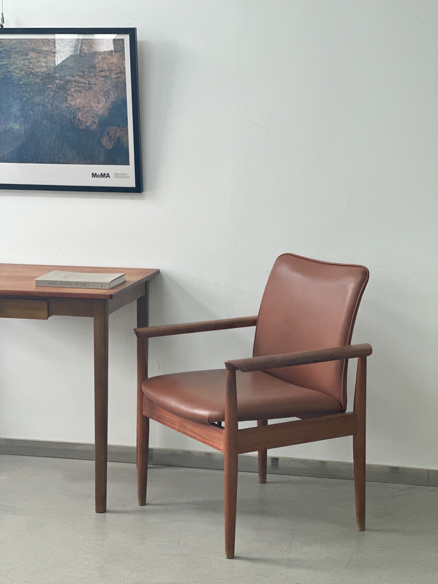 Office Chair Diplomat Chair Model 209 by Finn Juhl