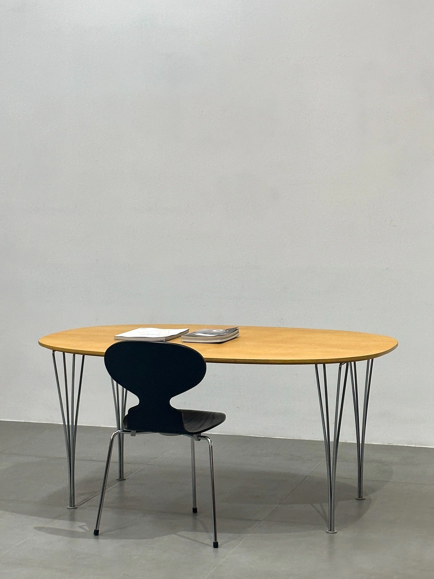 Super-Elipse Dining Table by Piet Hein and Bruno Mathsson