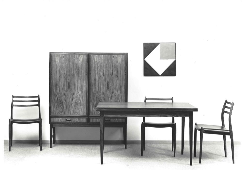 Model 78 Dining Chairs by Niels O Møller