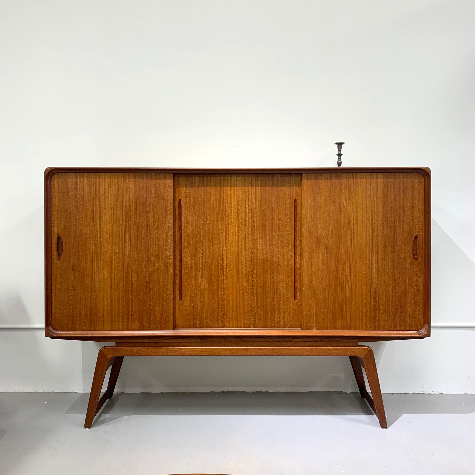 Teak Sideboard Display Cabinet by Clausen & Søn