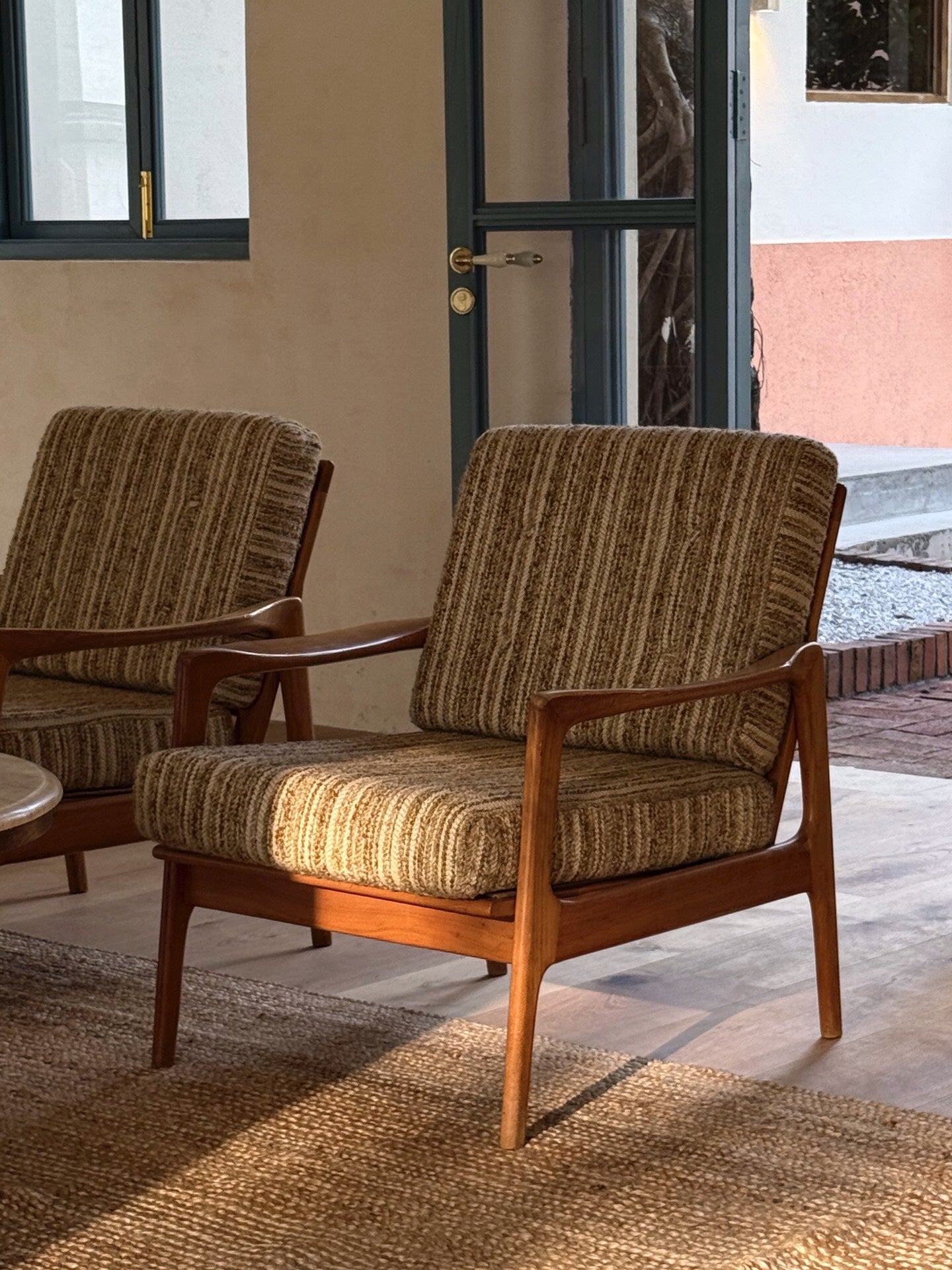 Vintage Scandinavian Armchairs by Unknown Designer