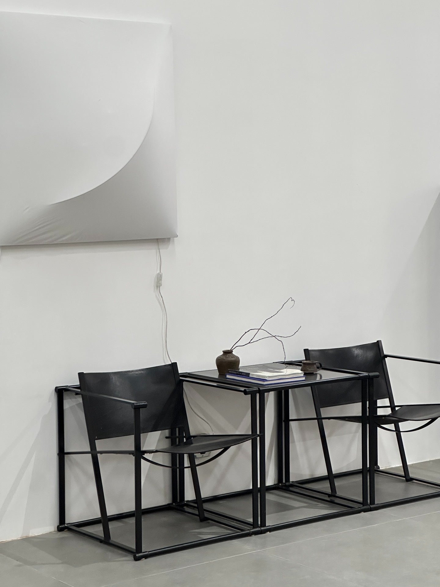 FM62 Leather Cubic Chairs by Radboud van Beekum
