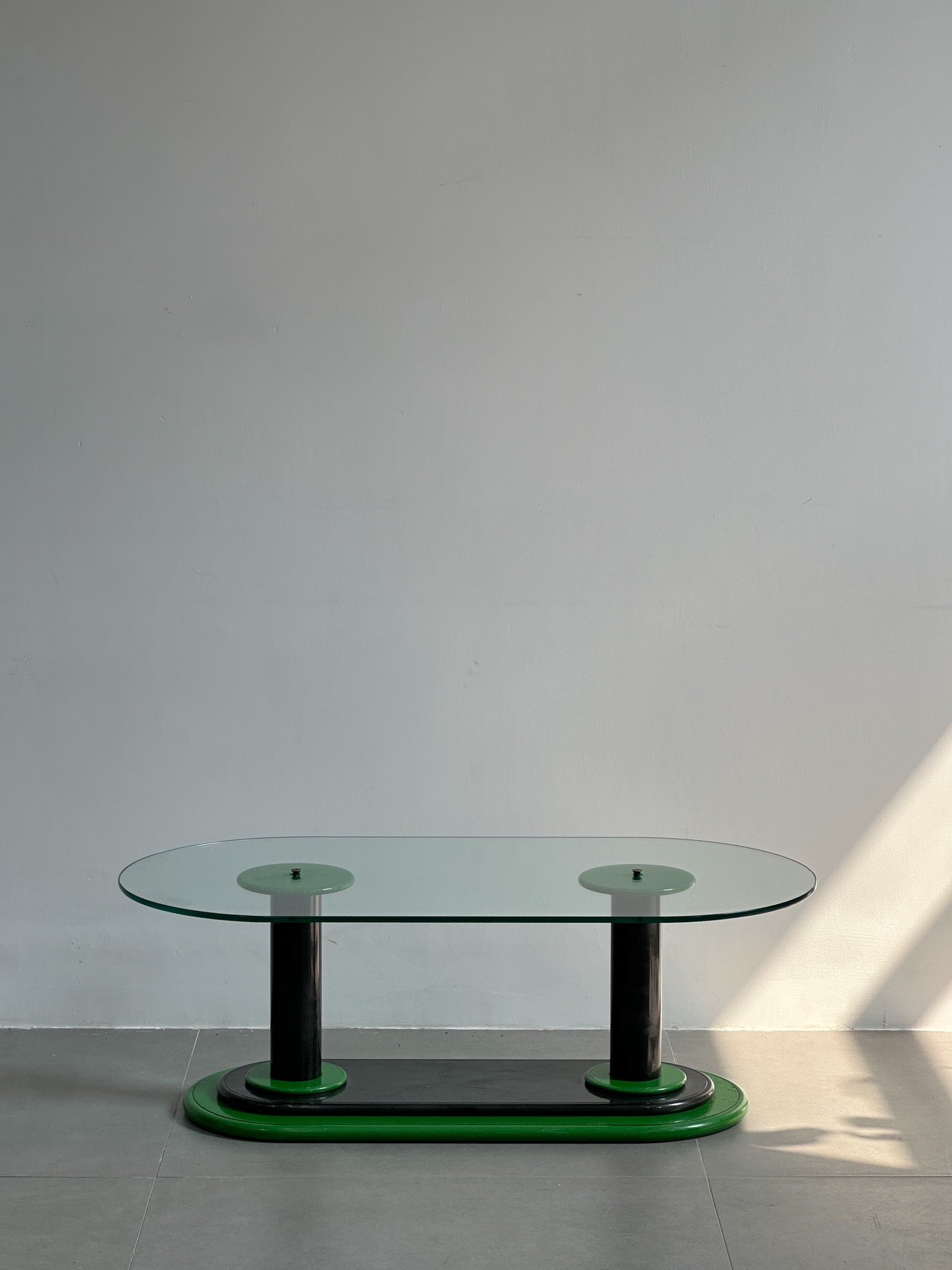 Metal Coffee Table with Glass: MCTG by Casala