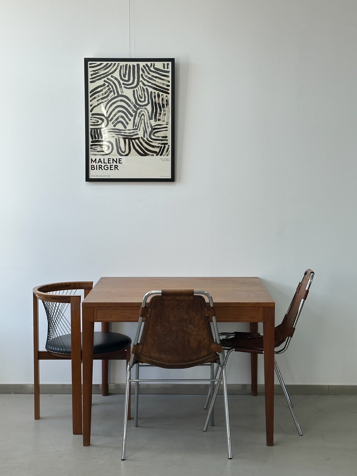 Danish Designer Square Teak Dining Table by Finn Juhl