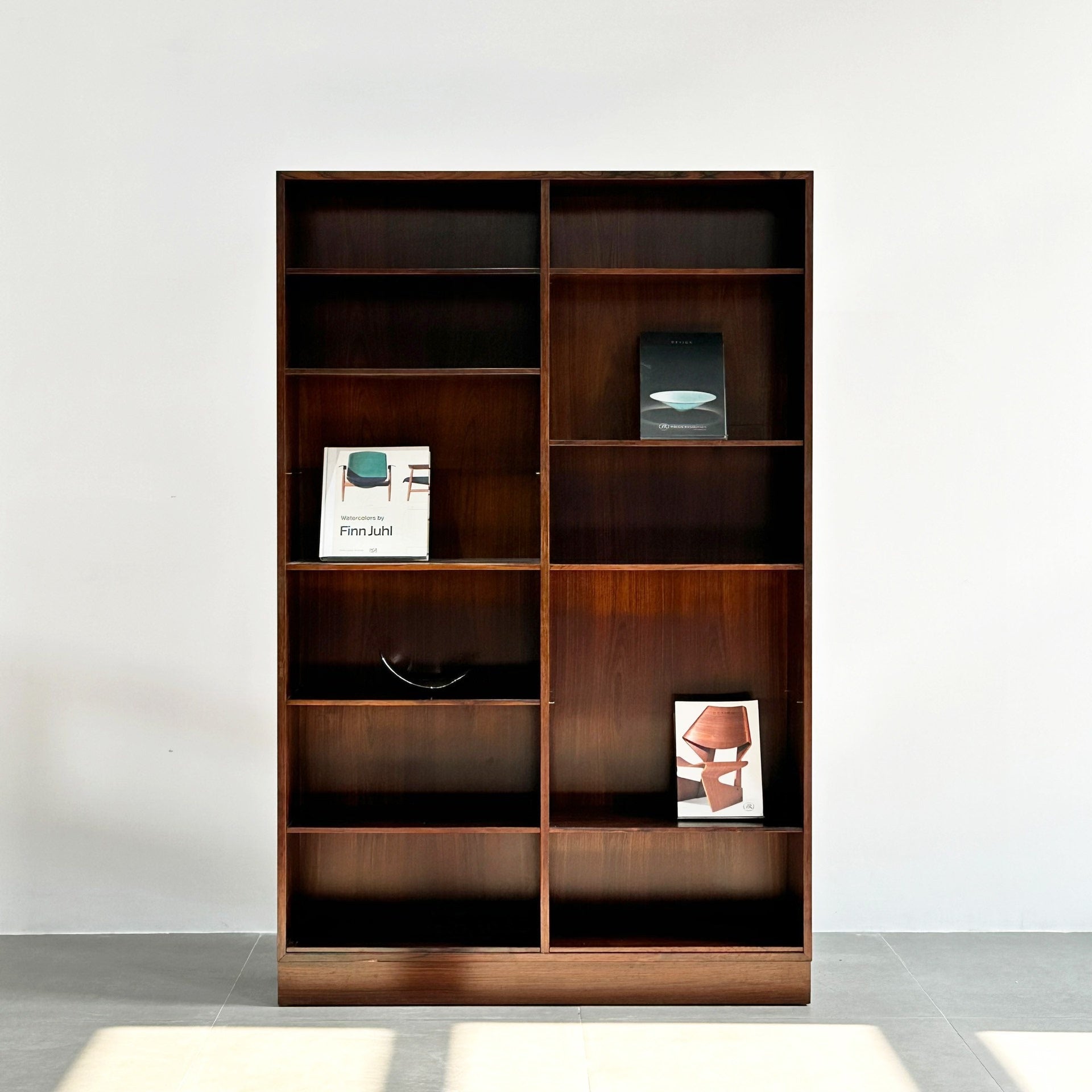 Designer Danish Rosewood Bookcase by Gunni Omann