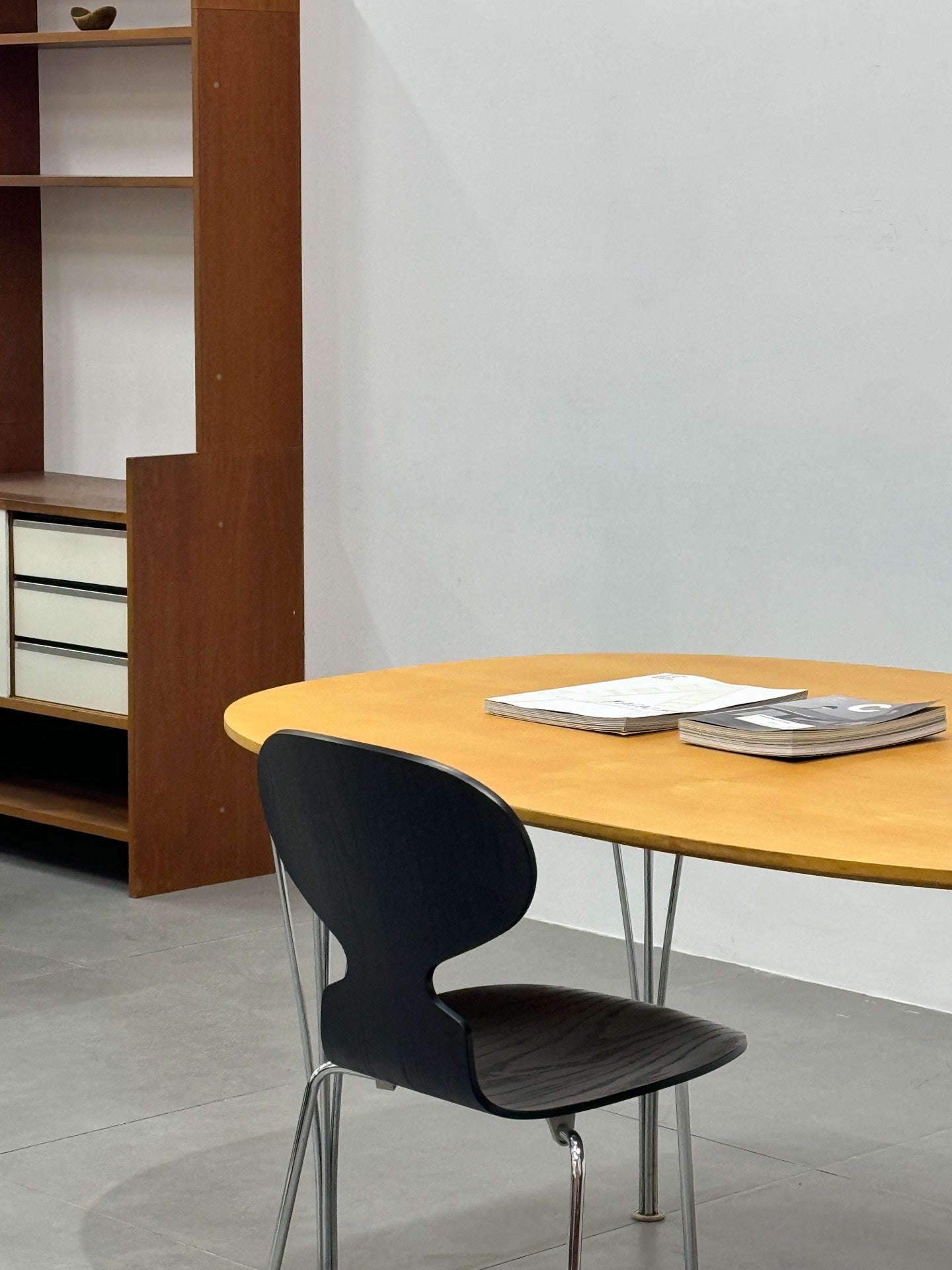 Super-Elipse Dining Table by Piet Hein and Bruno Mathsson