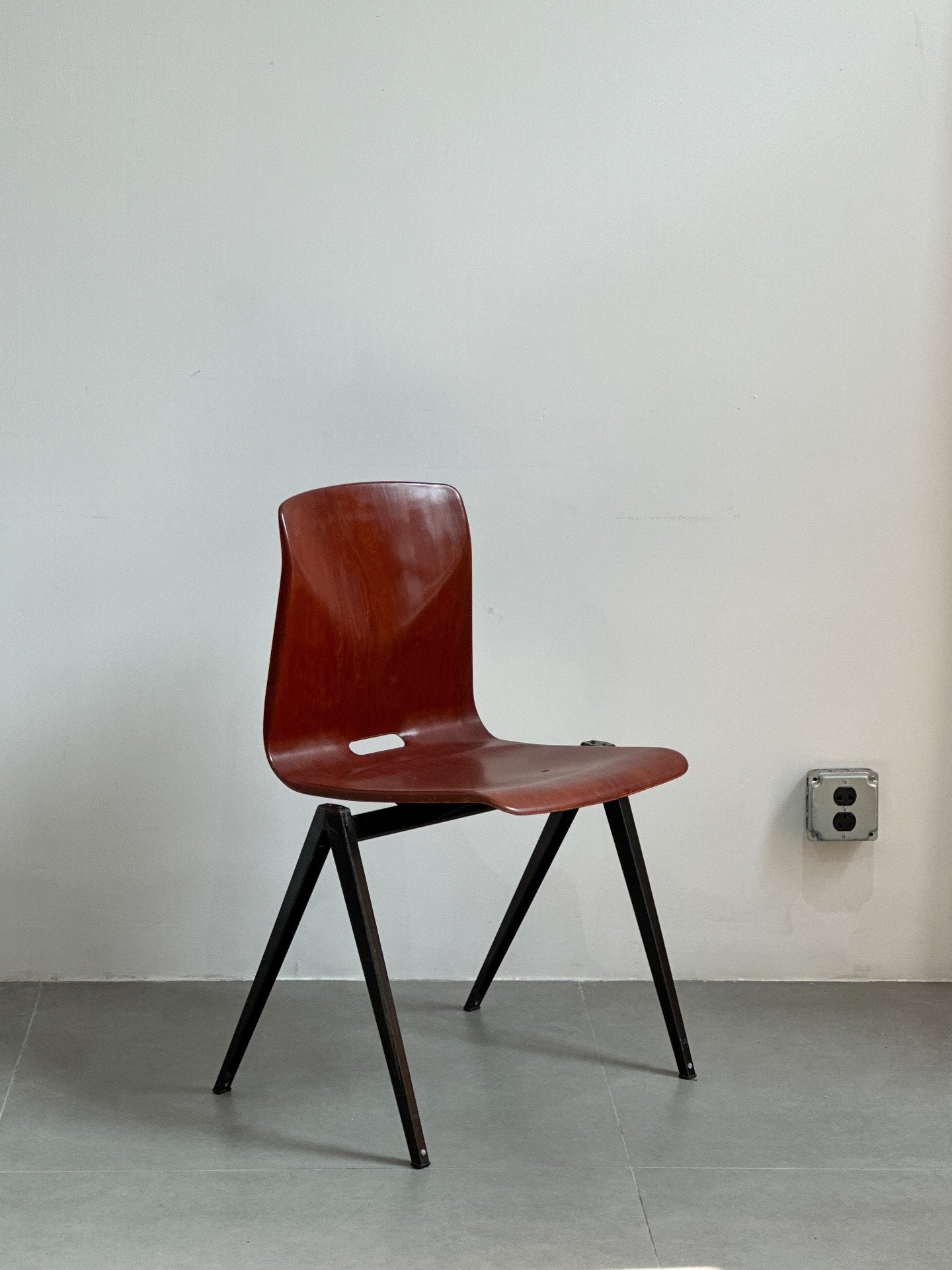 Vintage Dutch Classic Student Chair by Galvanitas S22