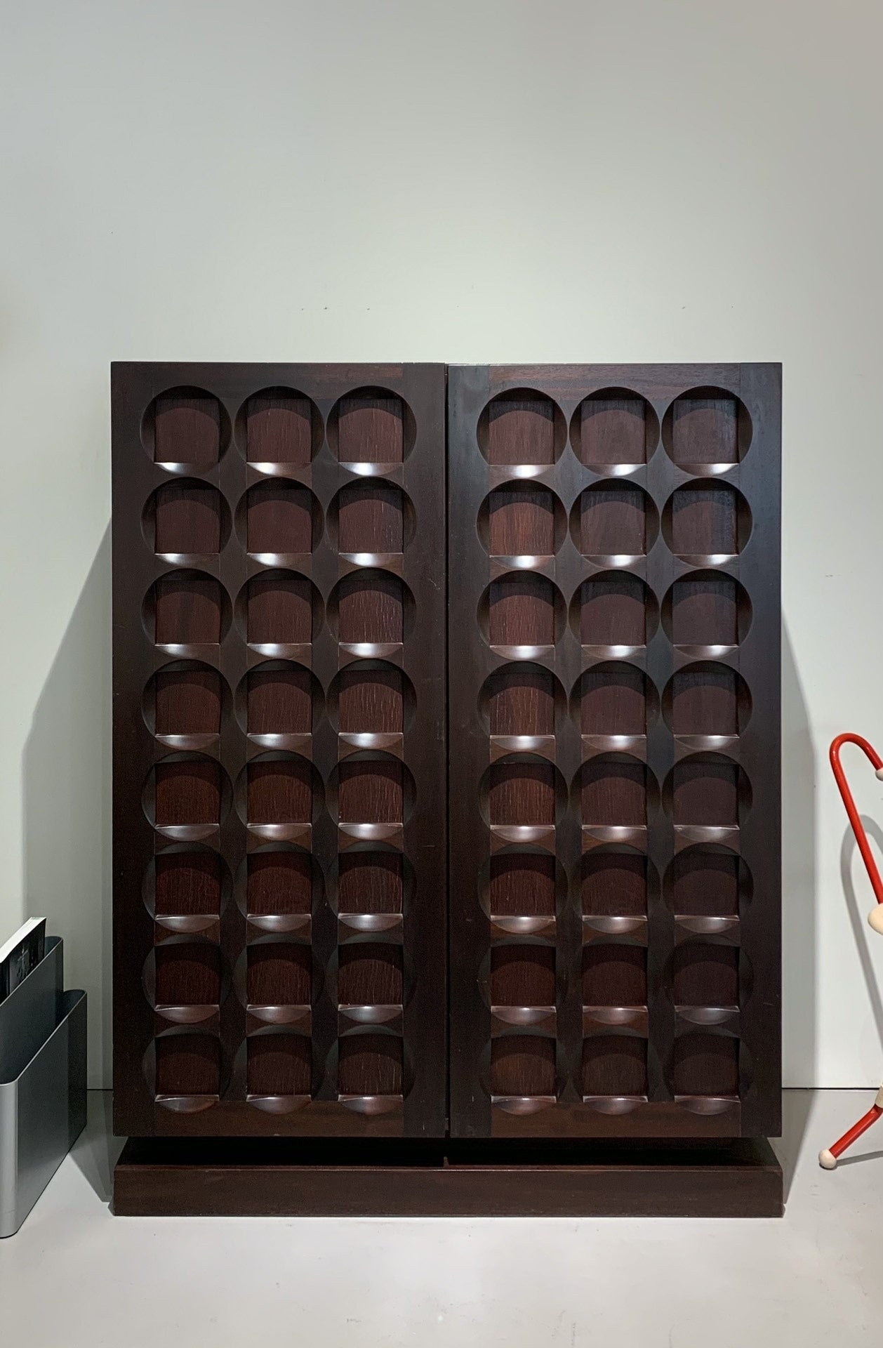 Vintage Wine Cabinet Storage Side Cabinet by Denmark Belgium