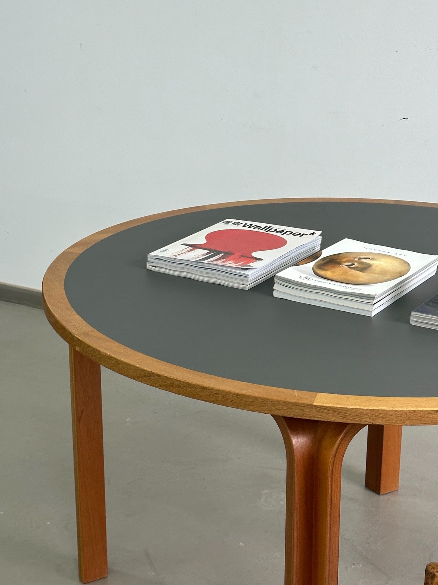 Danish Round Dining Table: DRDT by Rud Thygesen & Johnny Sorensen