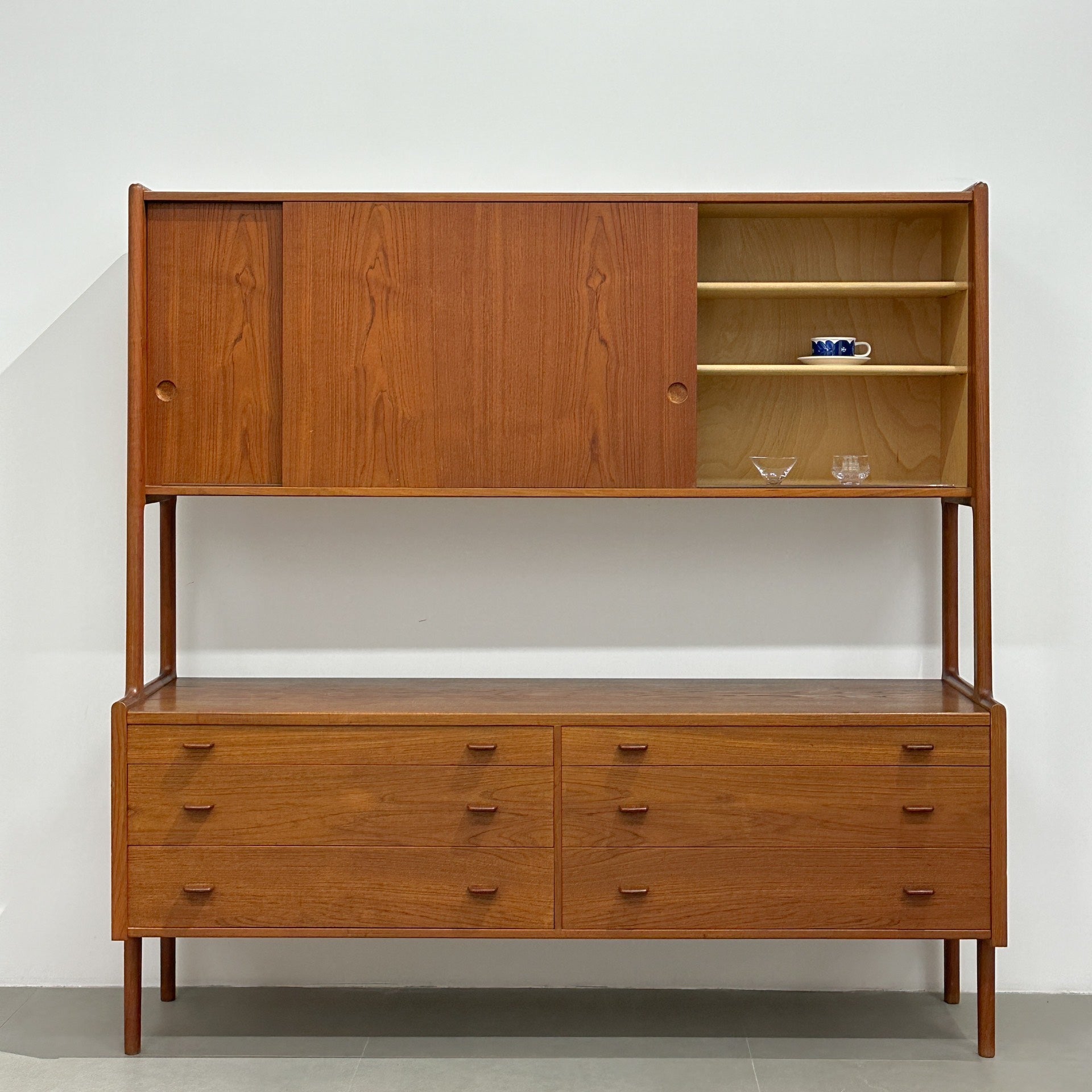 Danish Classic Designer Sideboard by Hans J Wenger