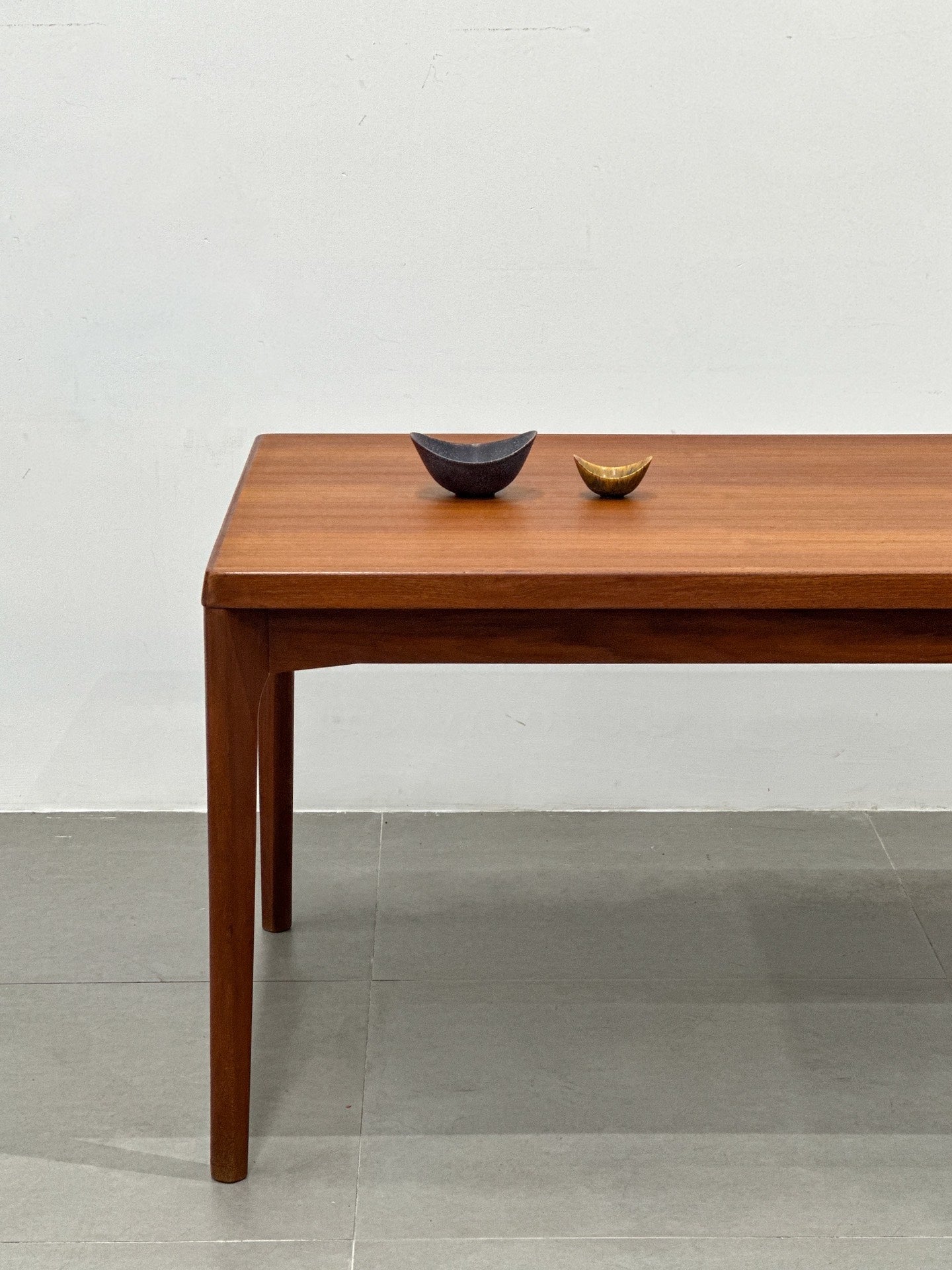 Danish Extendable Teak Dining Table by Henning Kjaernulf