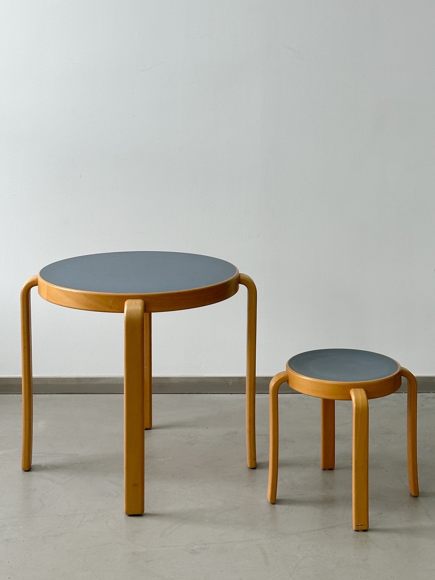 Danish Children's Table and Chair Set by Rud Thygesen and Johnny Sorensen