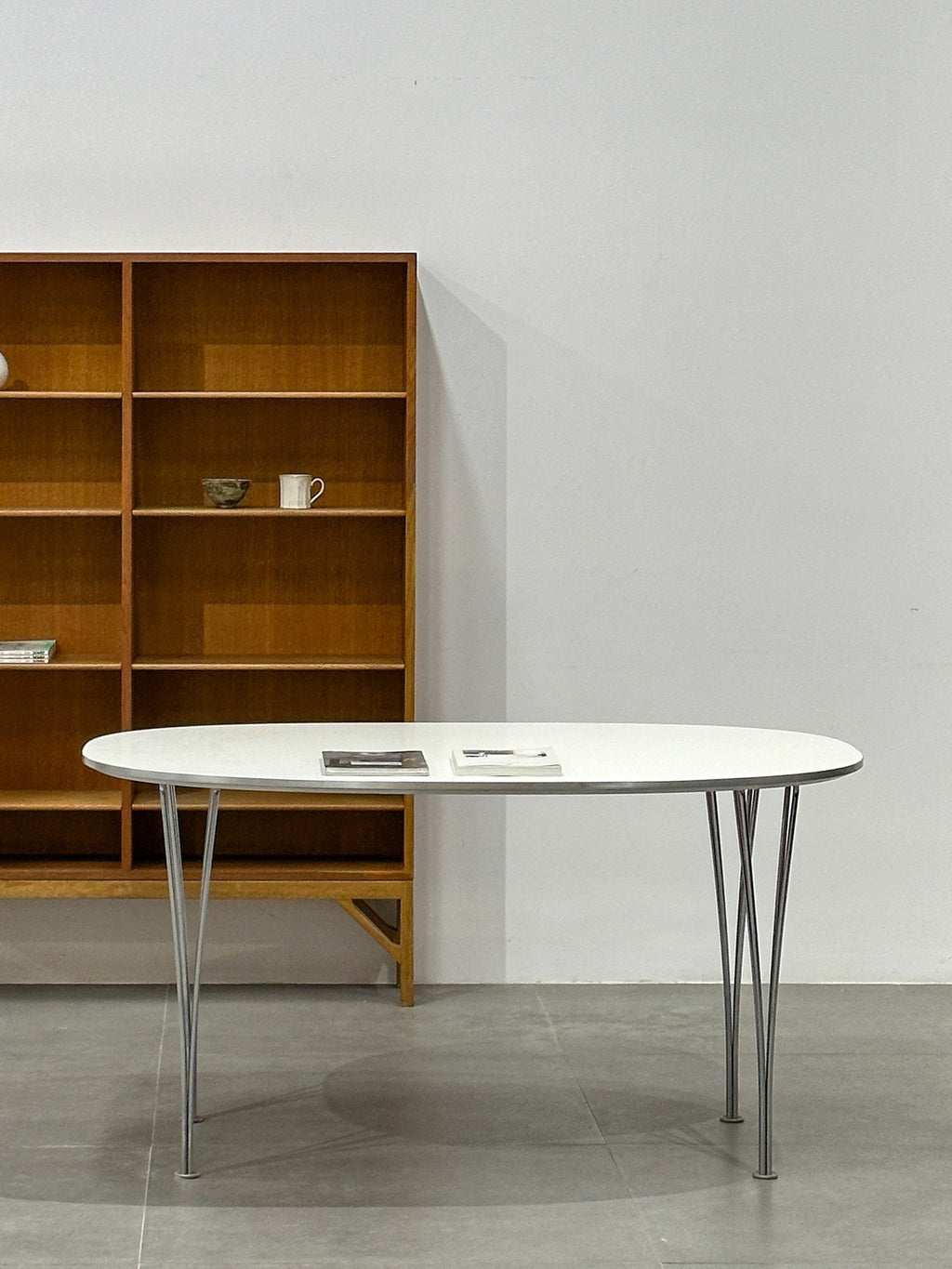 Super-Elipse Dining Table: by Piet Hein and Bruno Mathsson