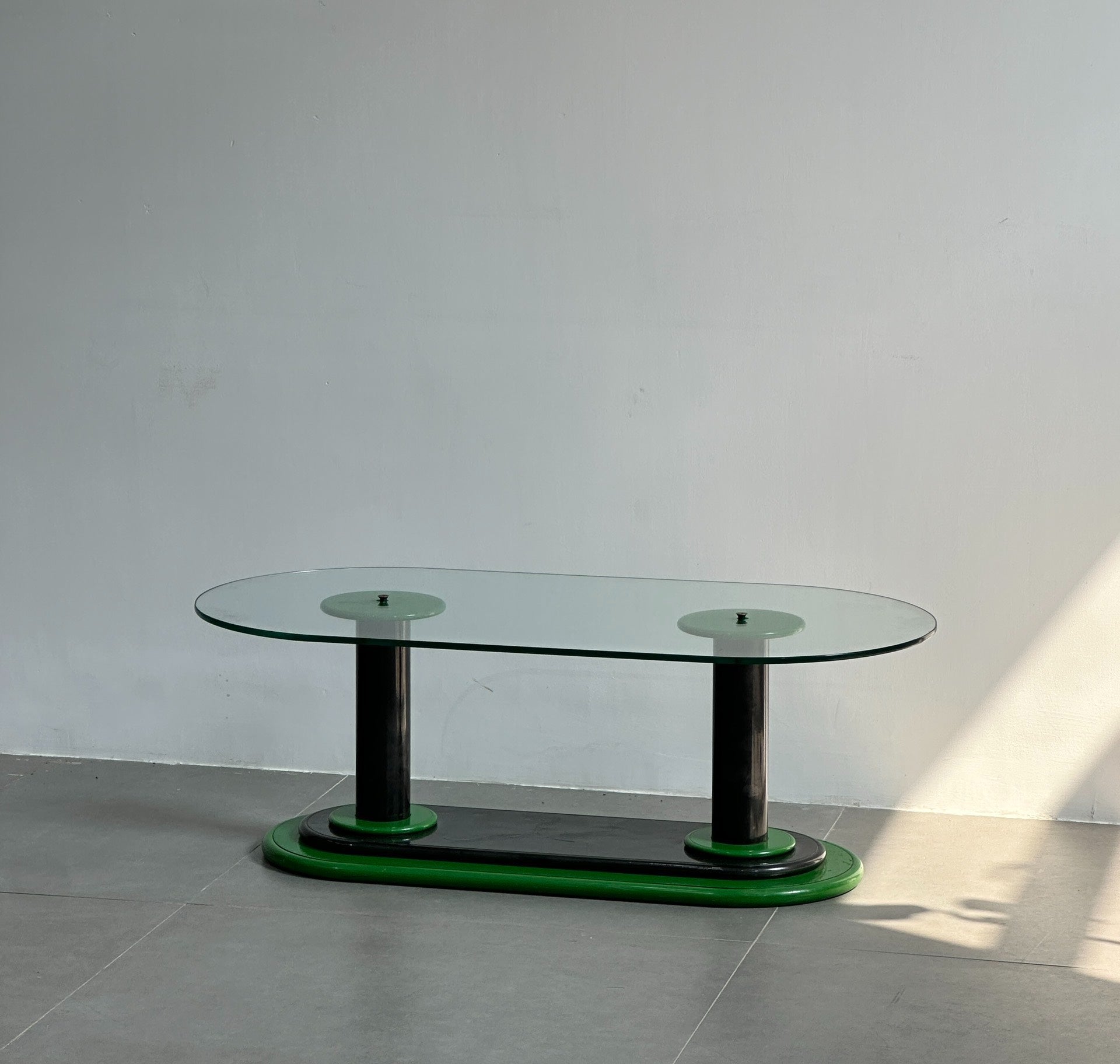 Metal Coffee Table with Glass: MCTG by Casala