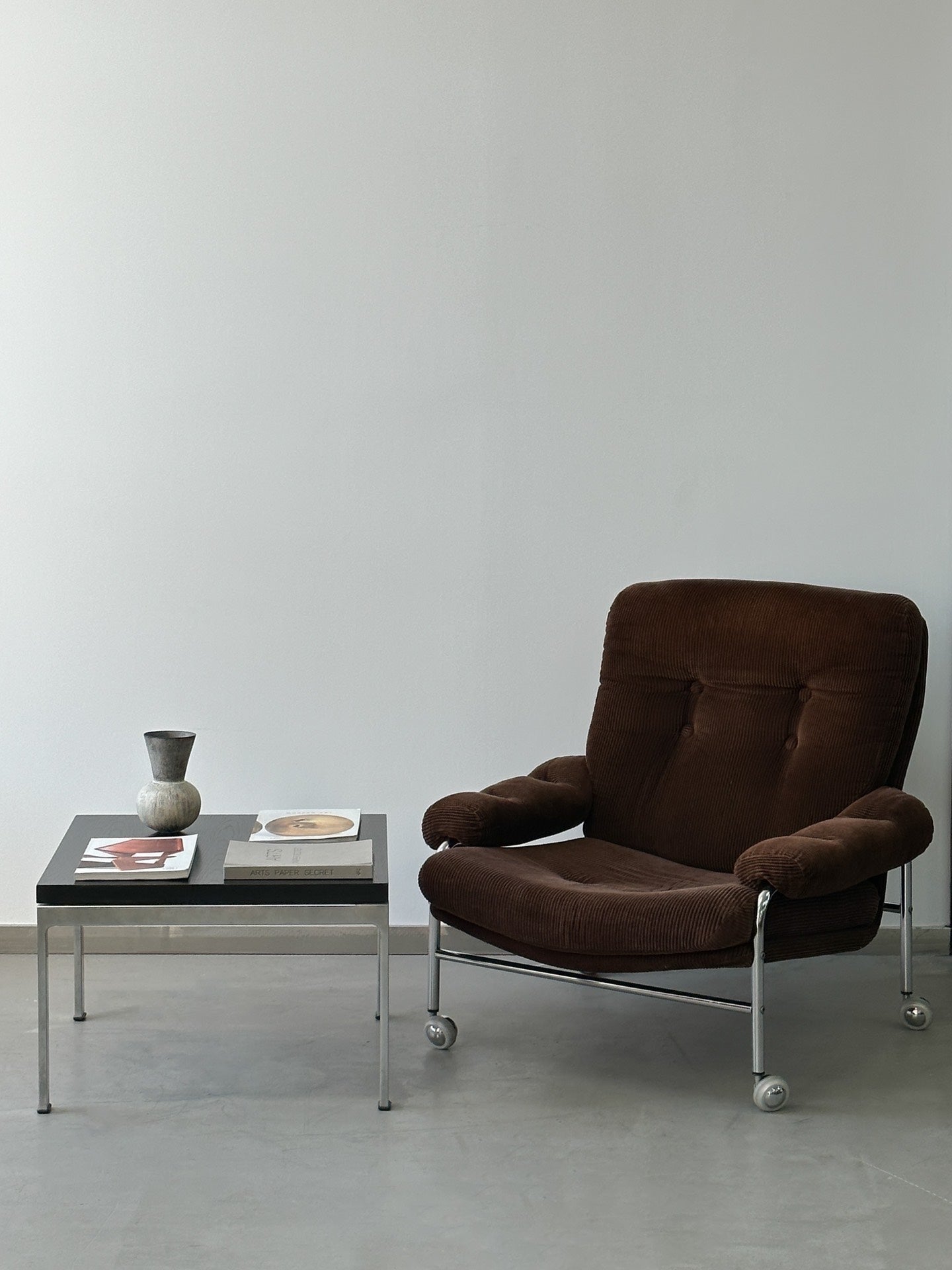Germany Used Simple Bauhaus Style Side Table Coffee Table by Dreipunkt International