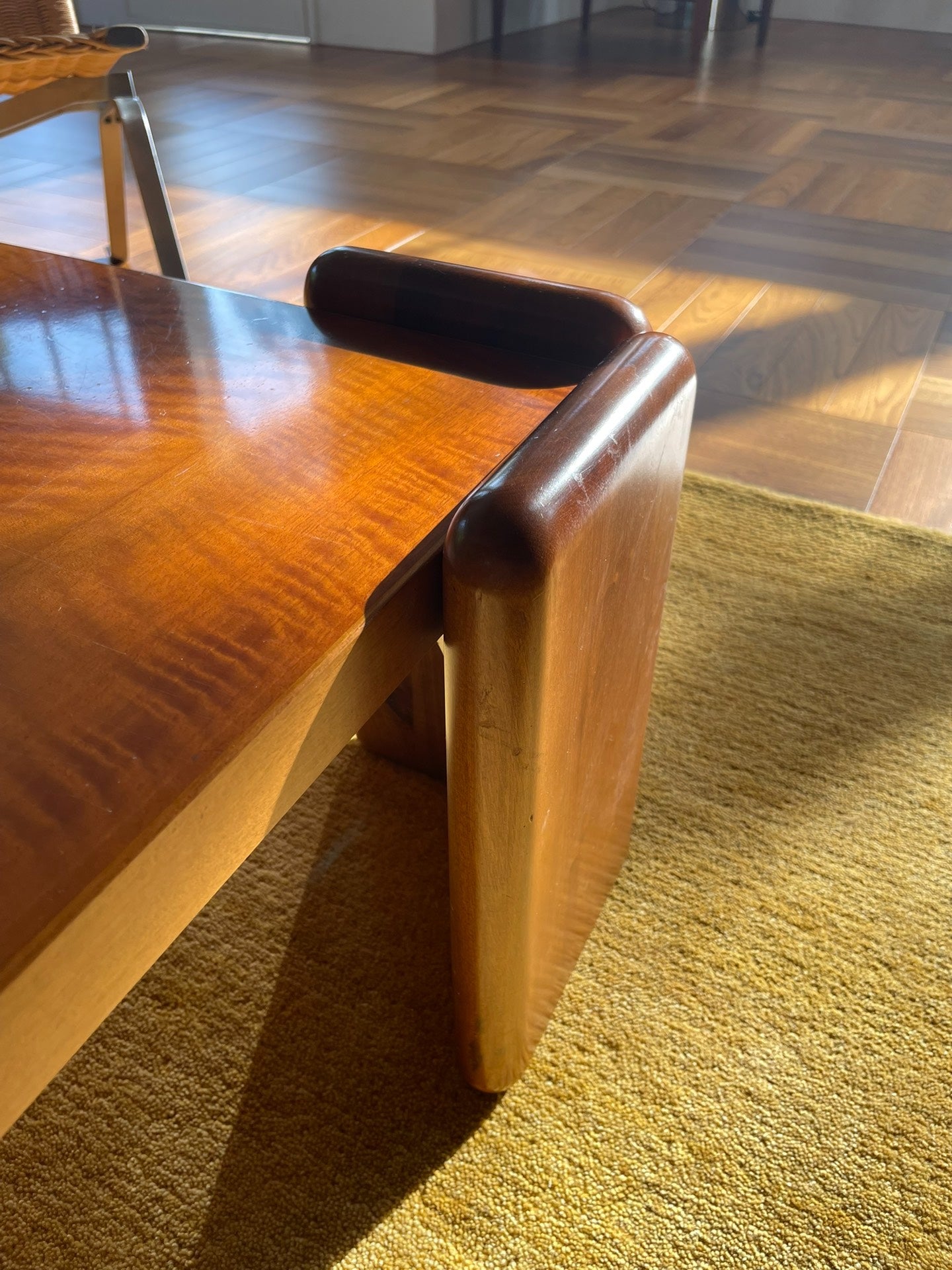 Walnut Coffee Table by Mario Marenco