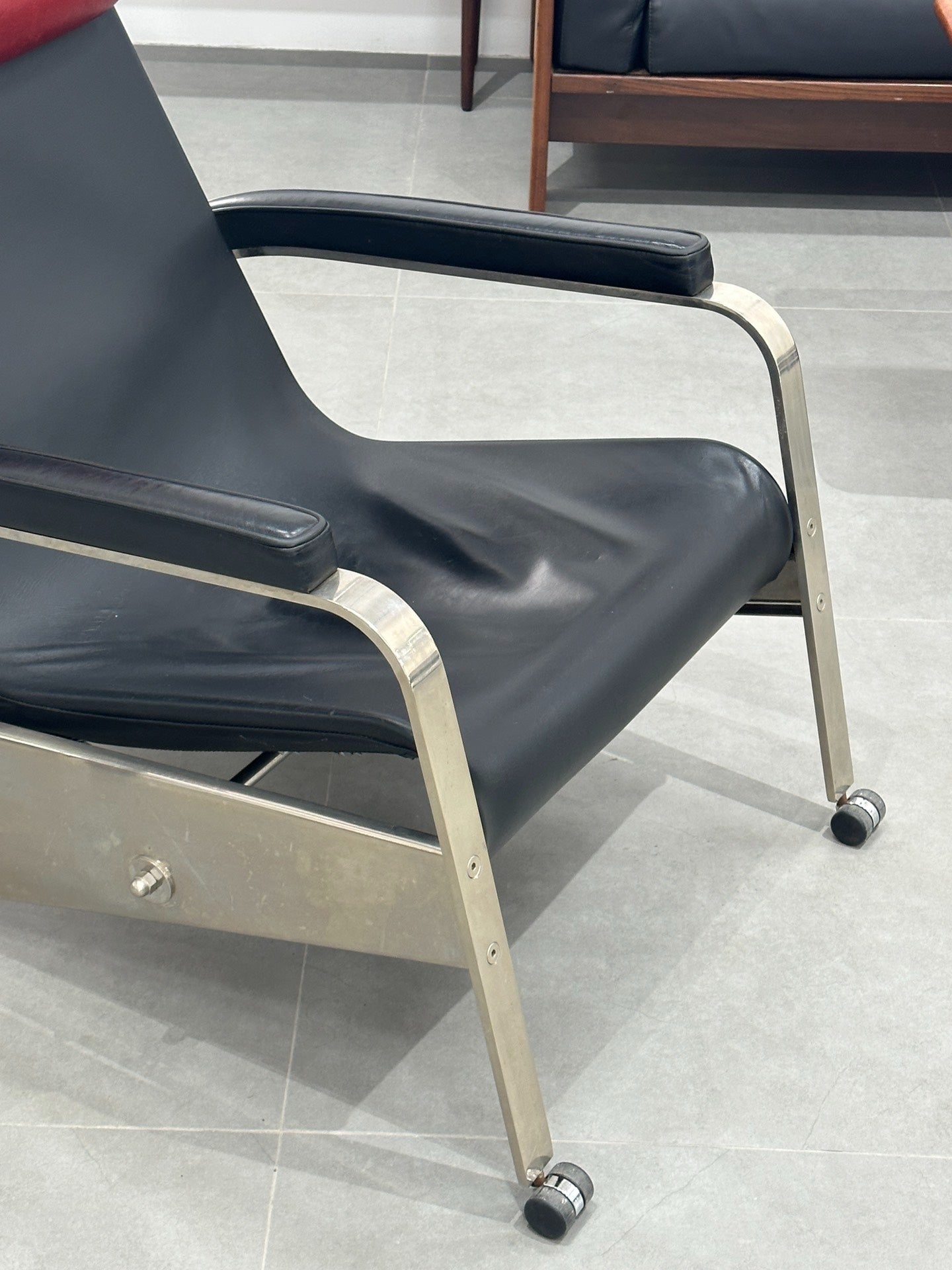 First Series Model D80 Lounge Chair by Jean Prouvé