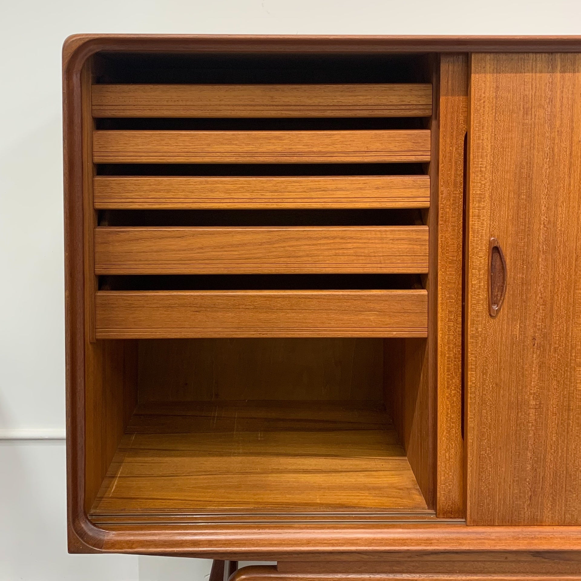Teak Sideboard Display Cabinet by Clausen & Søn