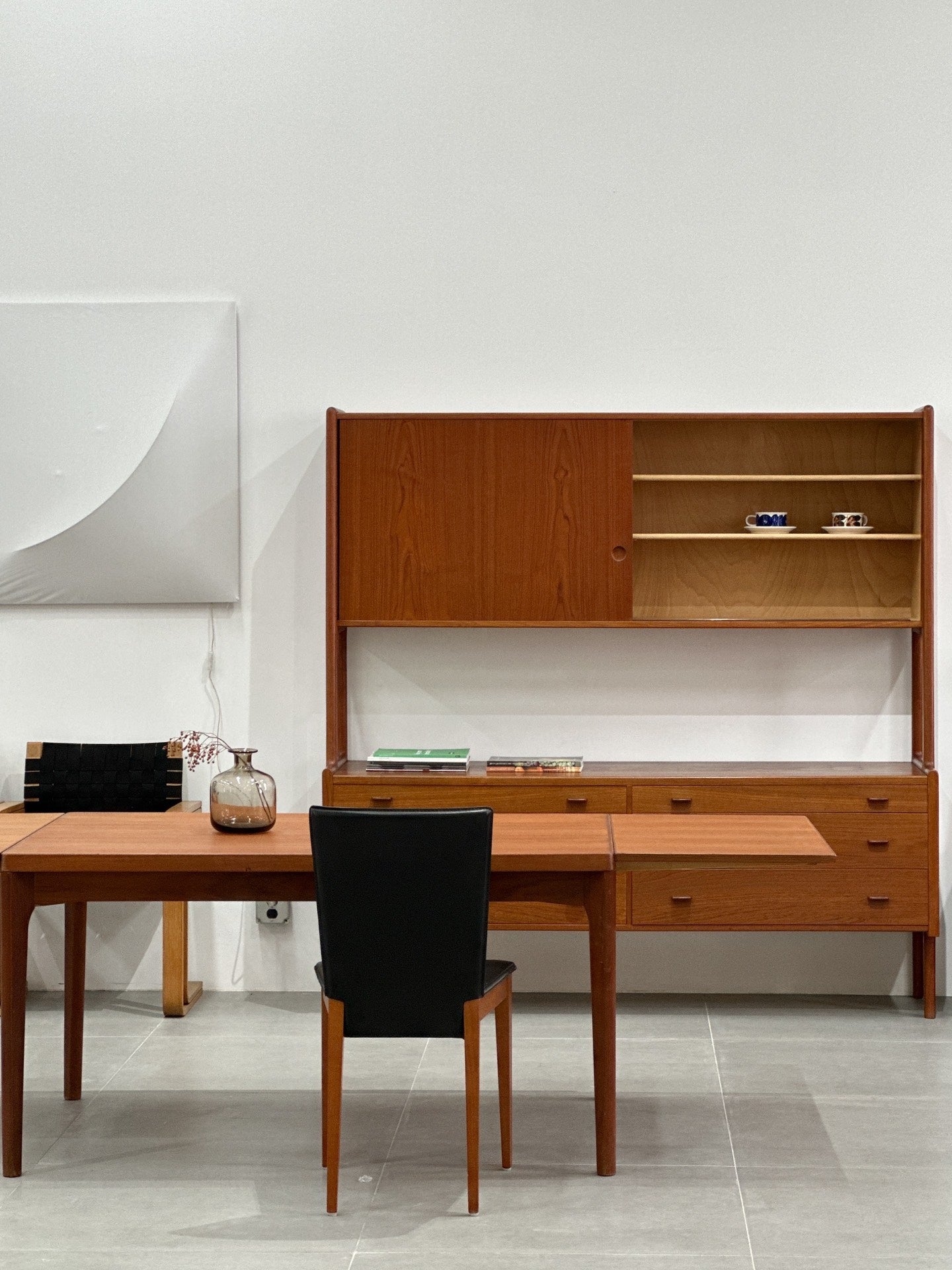 Danish Extendable Teak Dining Table by Henning Kjaernulf