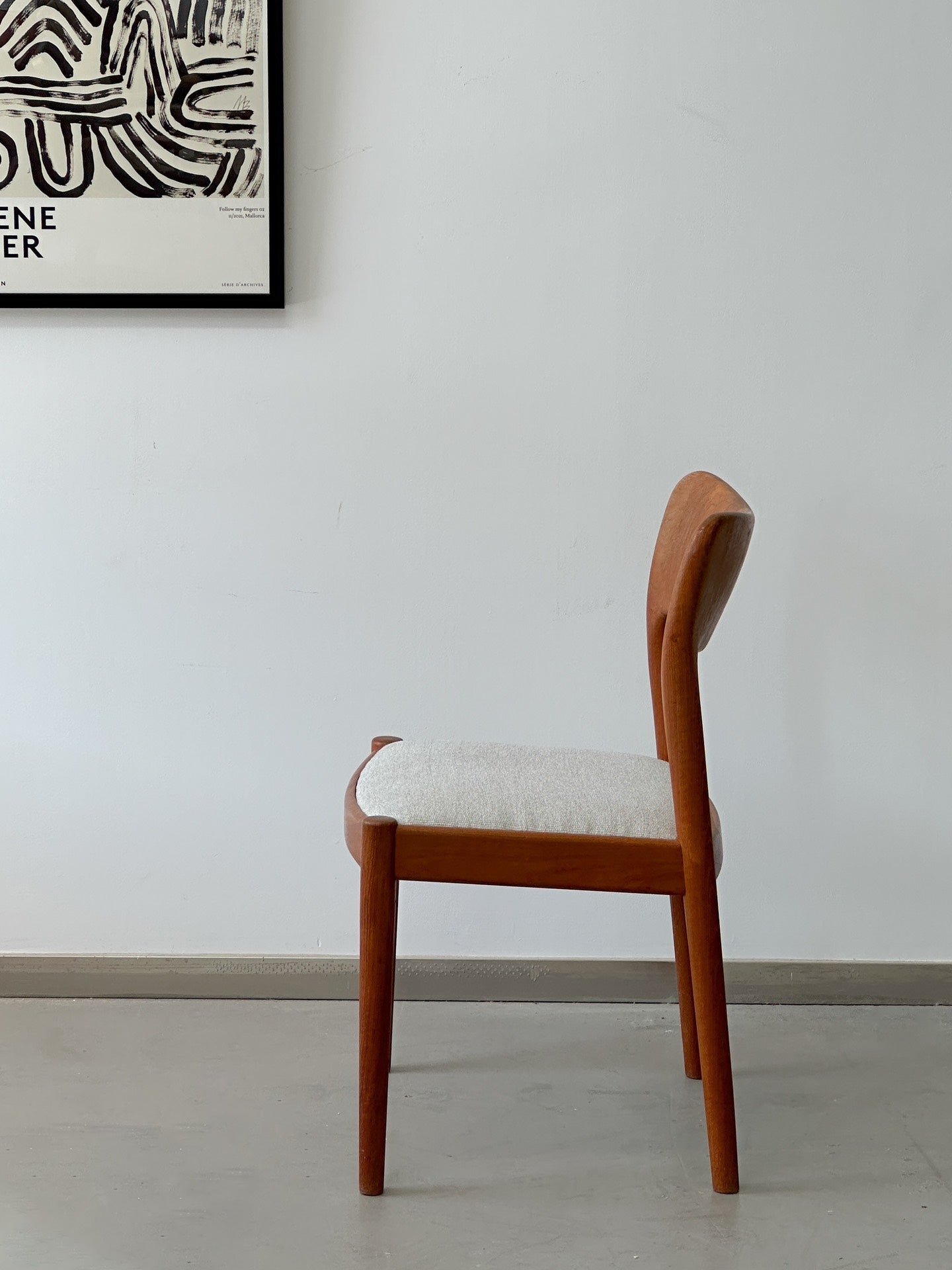 Classic Teak Dining Chair by Niels Koefoed