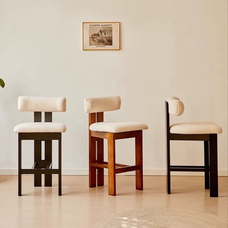 Vintage solid wood dining chair French