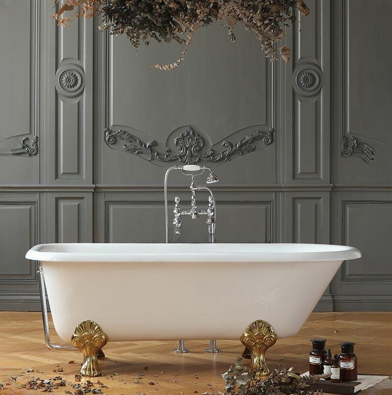 Doré Floor-Standing Chaise Longue Bathtub