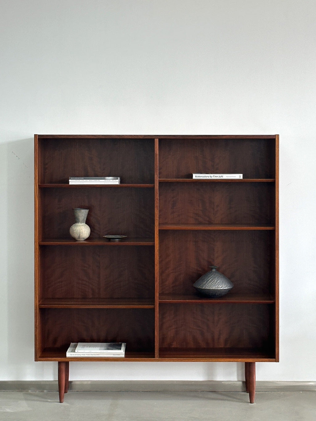 Danish Simple Rosewood Sideboard Bookcase Display by Designer