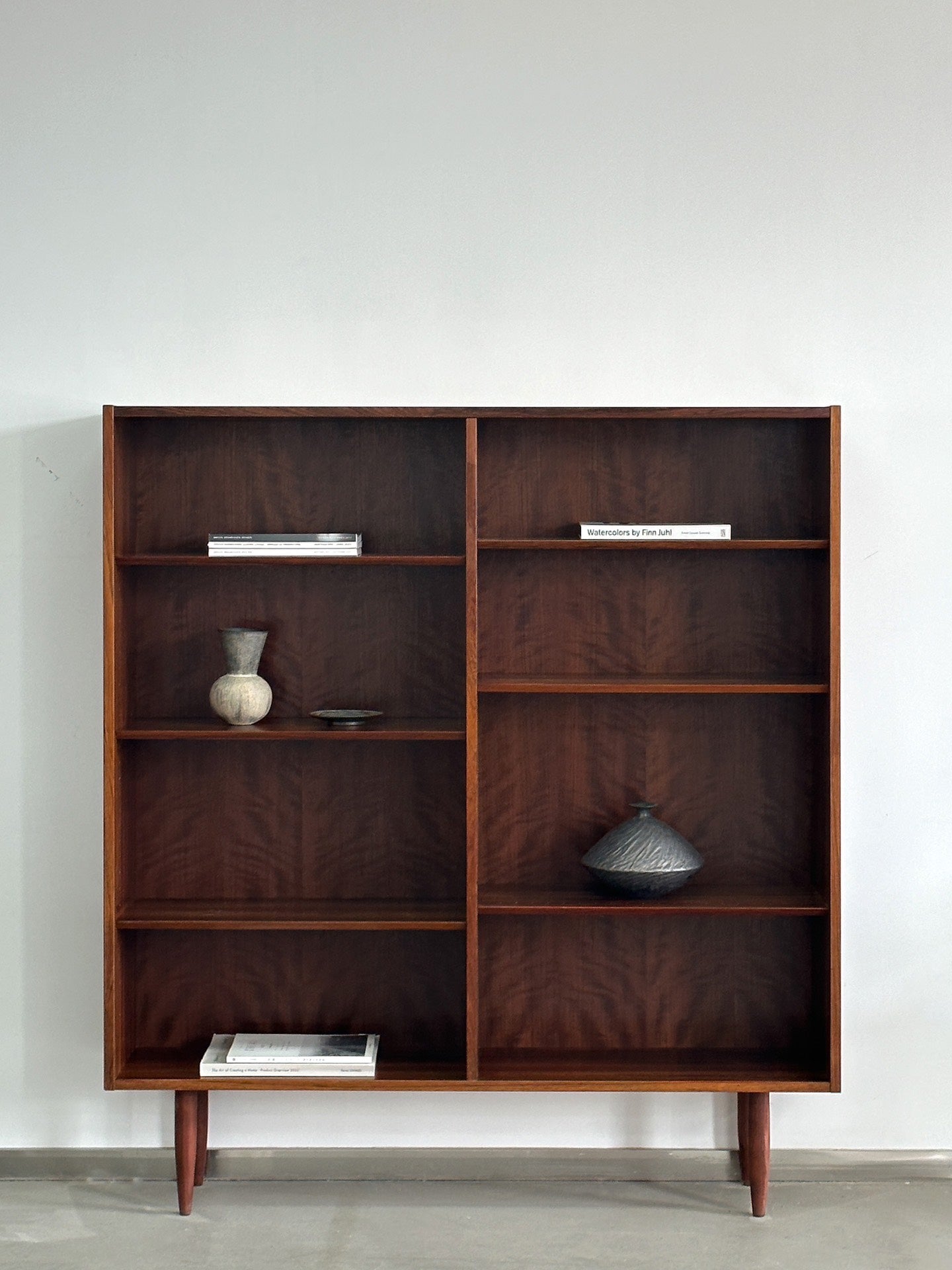 Danish Simple Rosewood Sideboard Bookcase Display by Designer