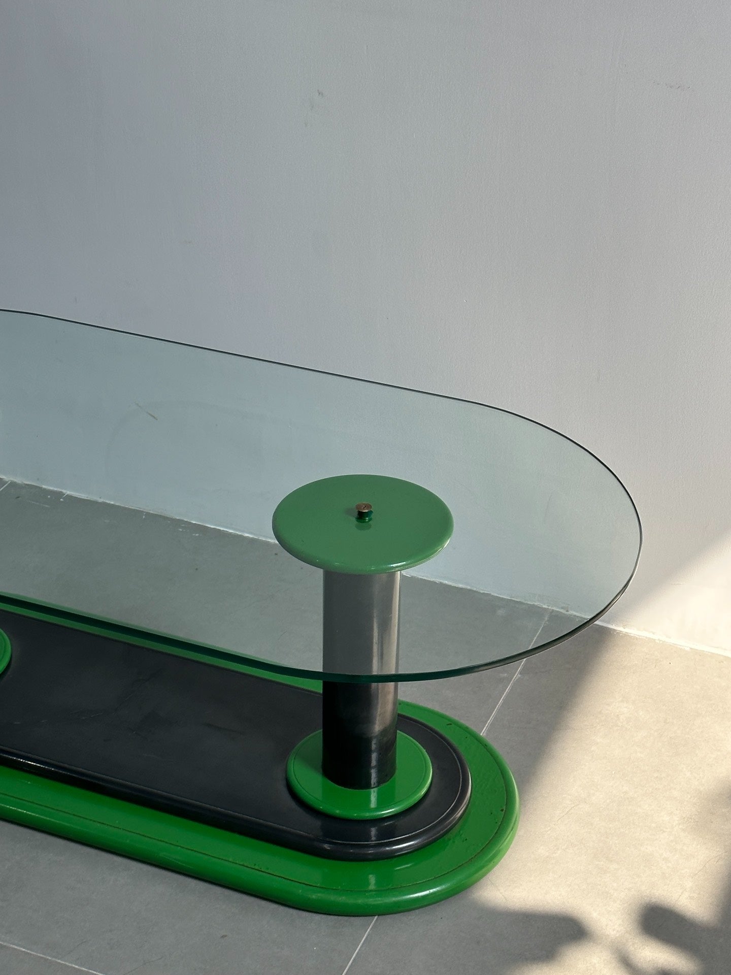 Metal Coffee Table with Glass: MCTG by Casala